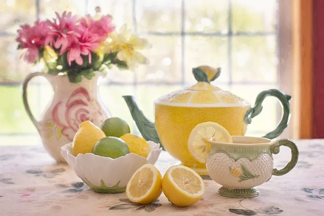 mesa de cha do bebe