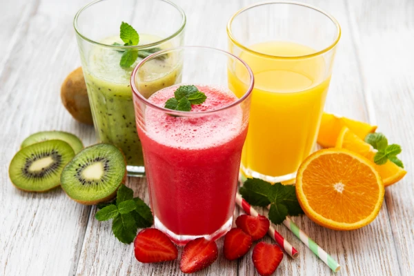 Suco frutas vermelhas como preparar