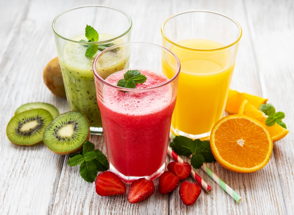 Suco frutas vermelhas como preparar