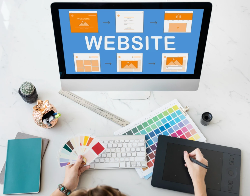 Web template website design concept 1