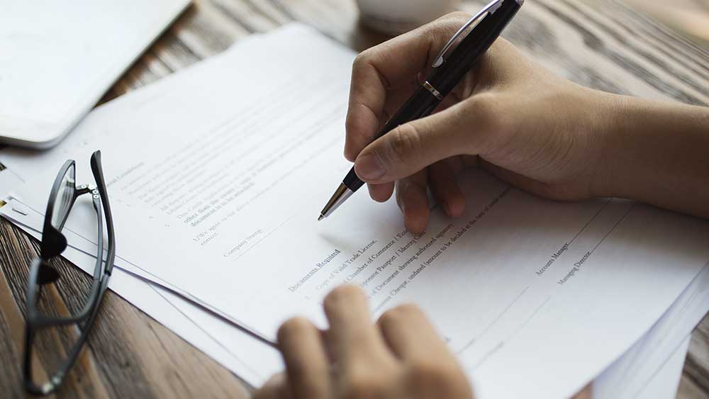 Onde colocar a declaração de conteúdo