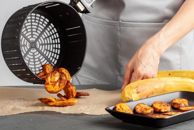 Banana na air fryer